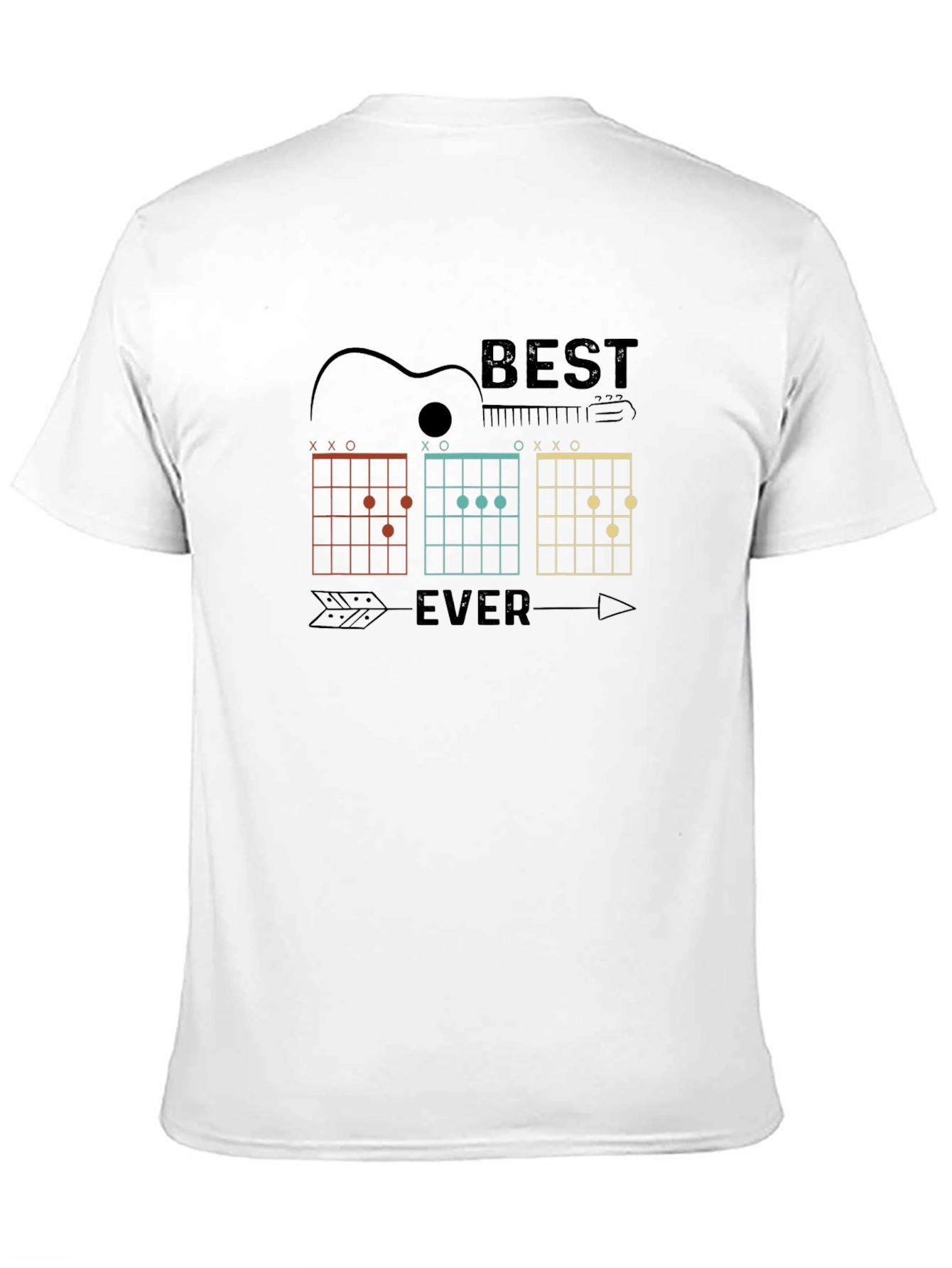 Best Ever Guitar Chords Graphic Tee