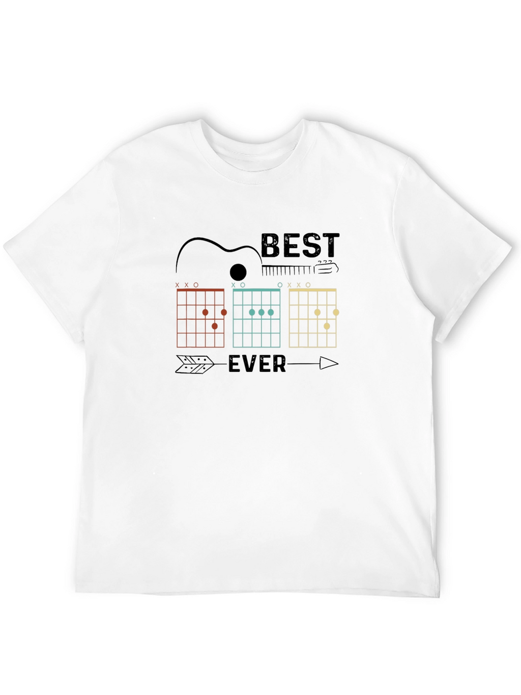 Best Ever Guitar Chords Graphic Tee
