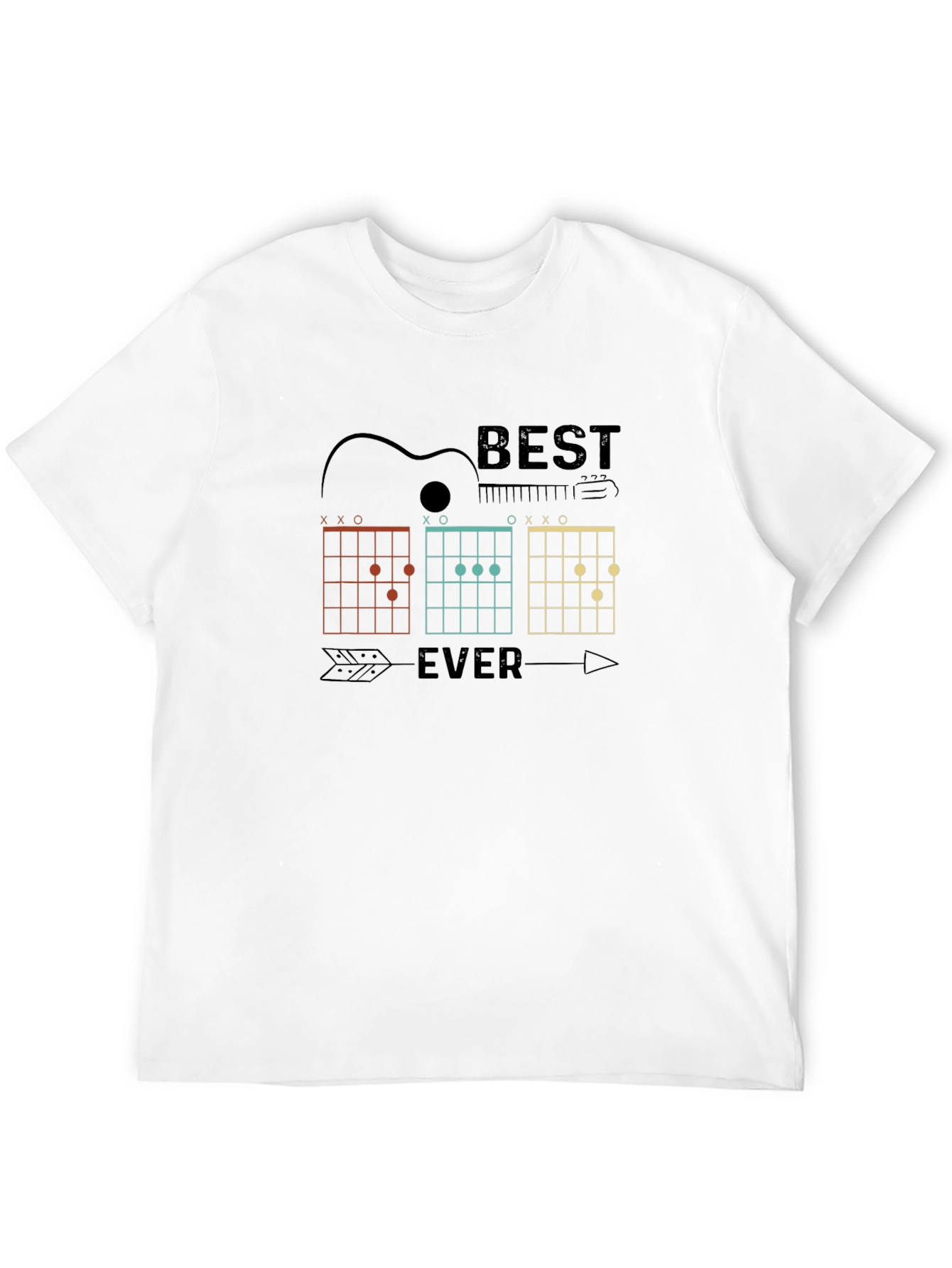 Best Ever Guitar Chords Graphic Tee