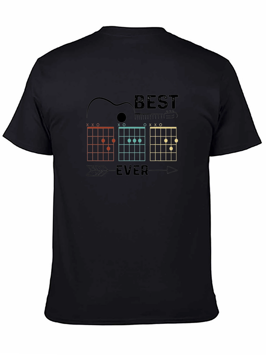 Best Ever Guitar Chords Graphic Tee