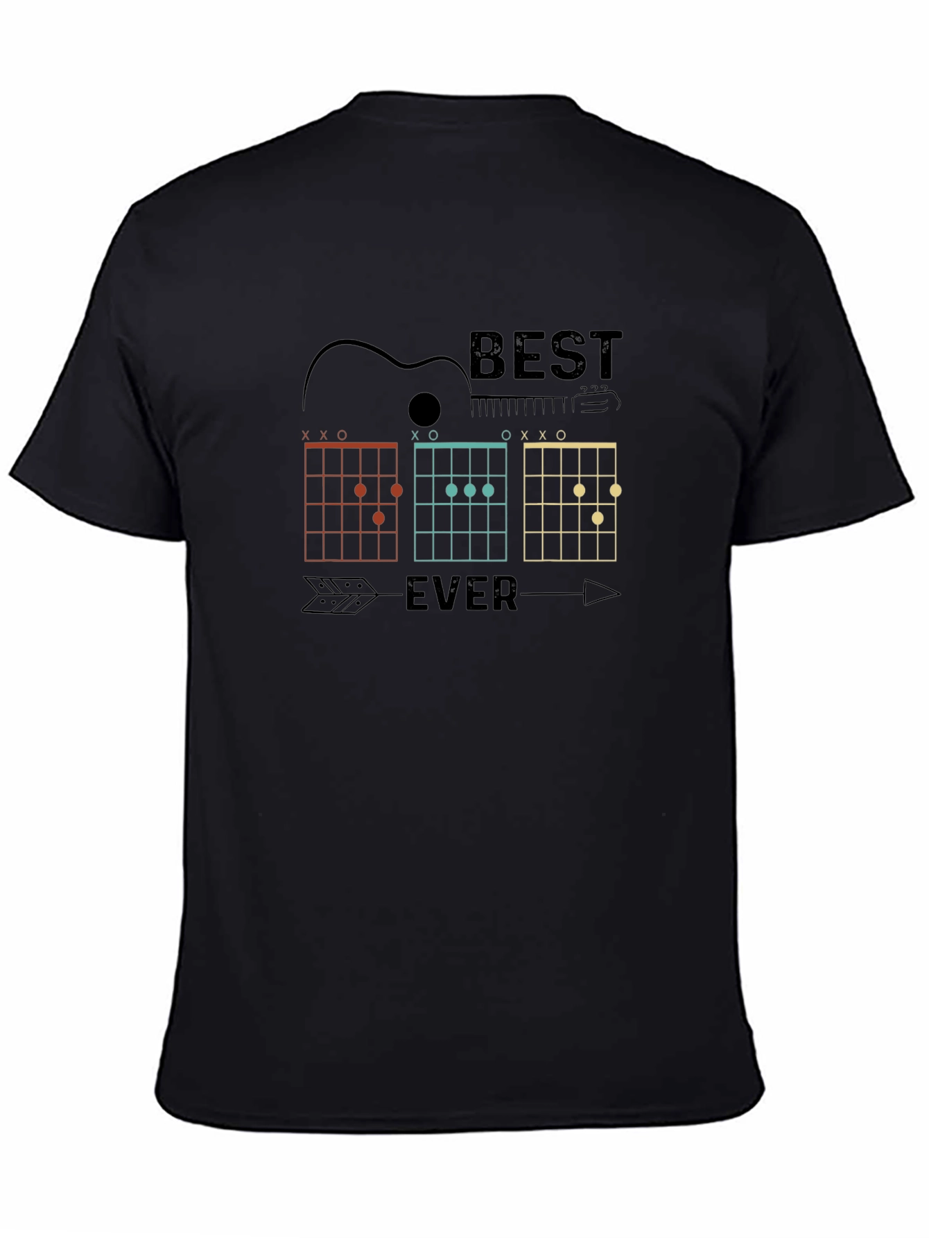 Best Ever Guitar Chords Graphic Tee