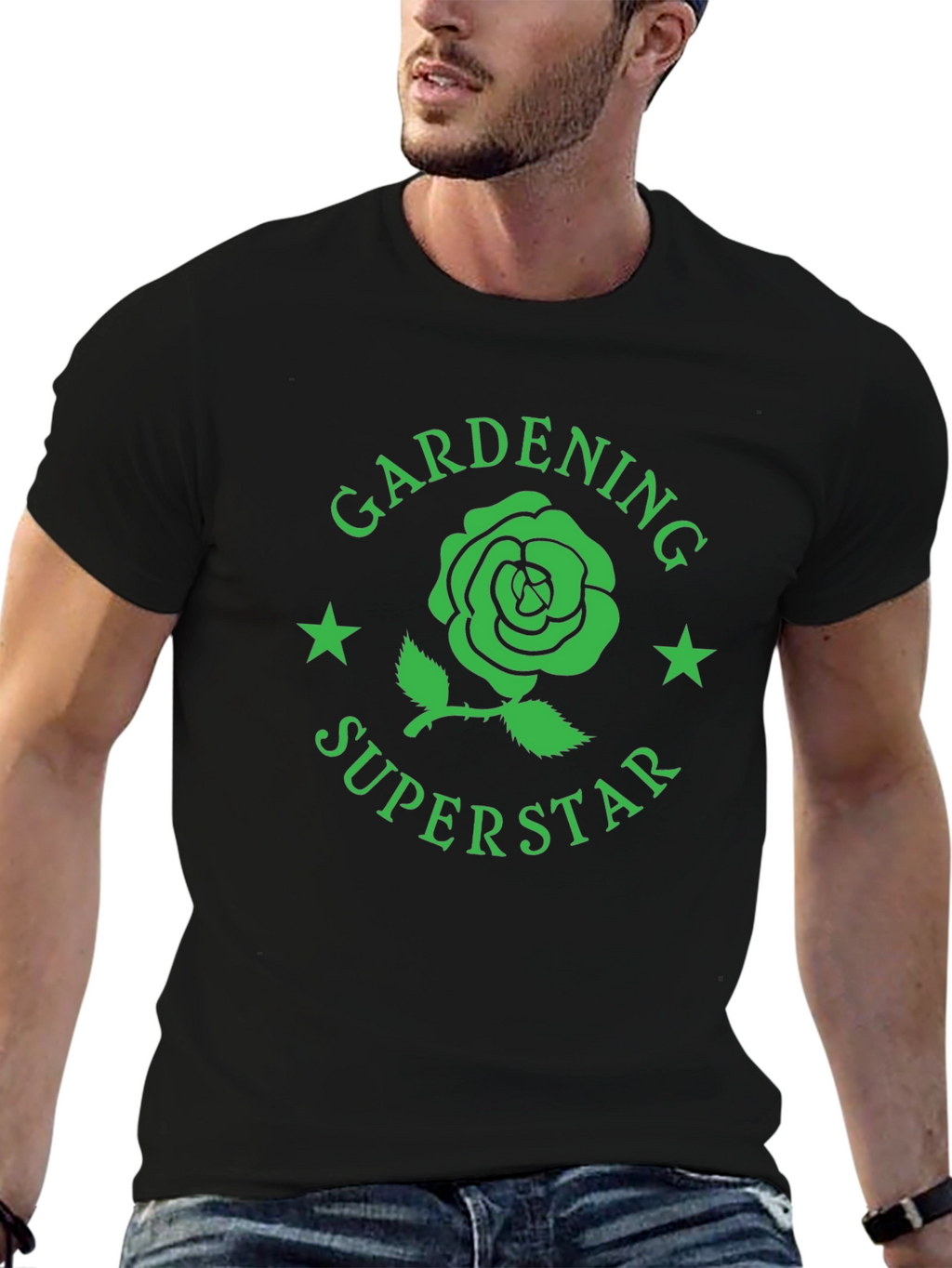 Gardening Superstar Graphic T-Shirt