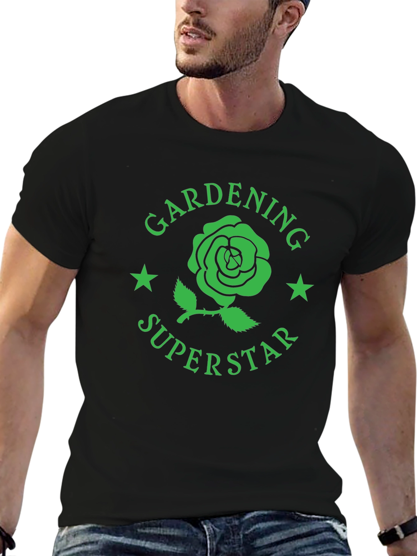 Gardening Superstar Graphic T-Shirt
