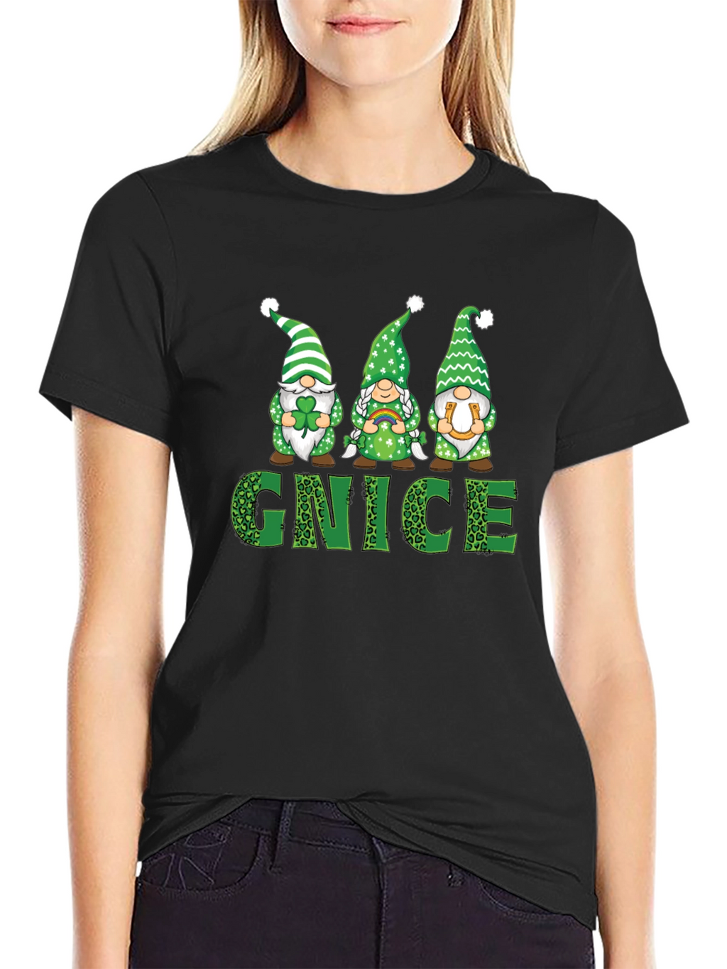 Gnice St. Patricks Day Gnomes T-Shirt