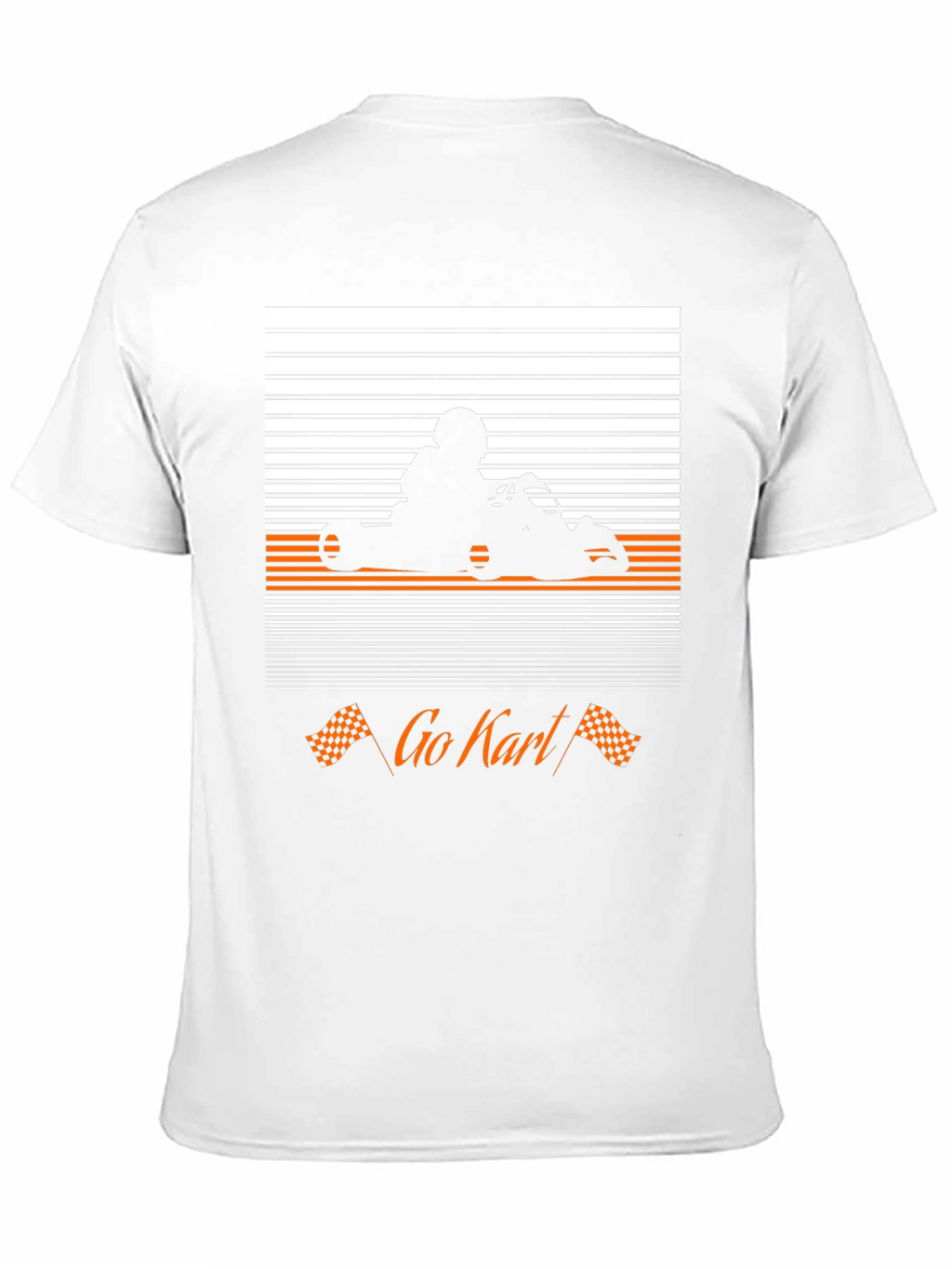 Go Kart Racer T-Shirt - Black Graphic Tee
