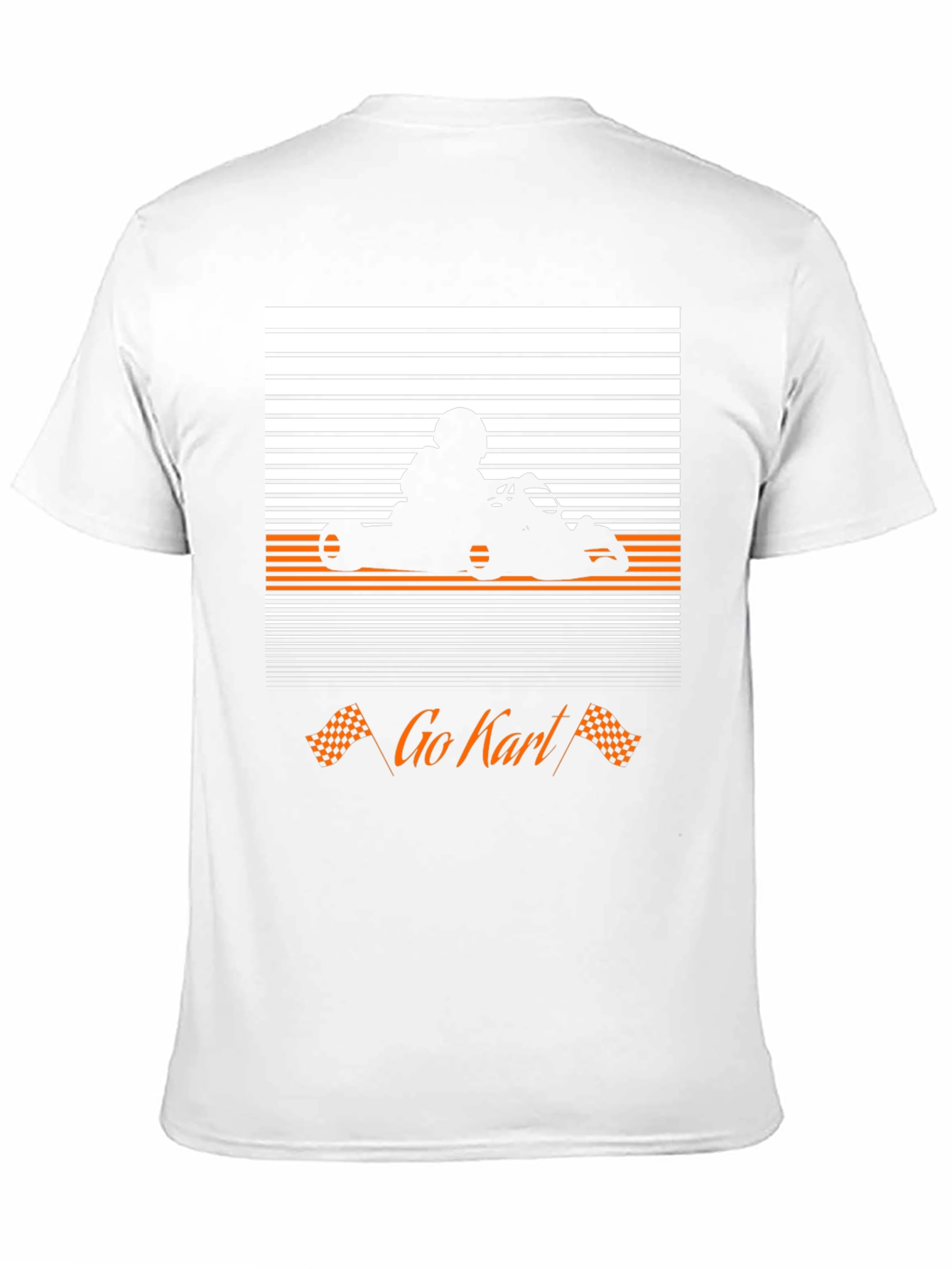 Go Kart Racer T-Shirt - Black Graphic Tee