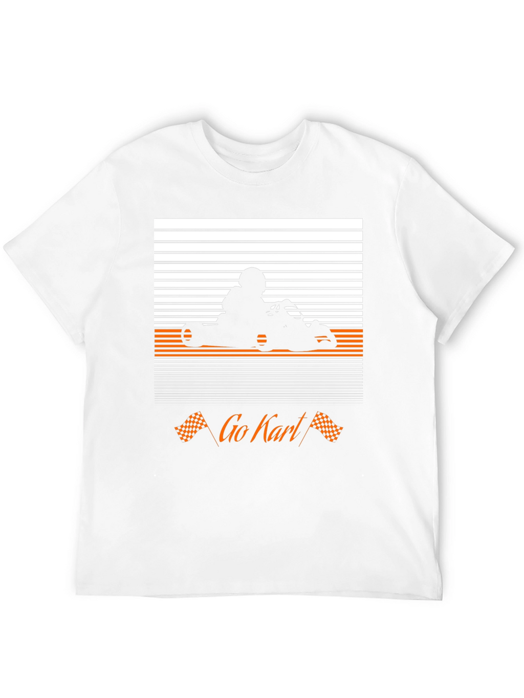 Go Kart Racer T-Shirt - Black Graphic Tee