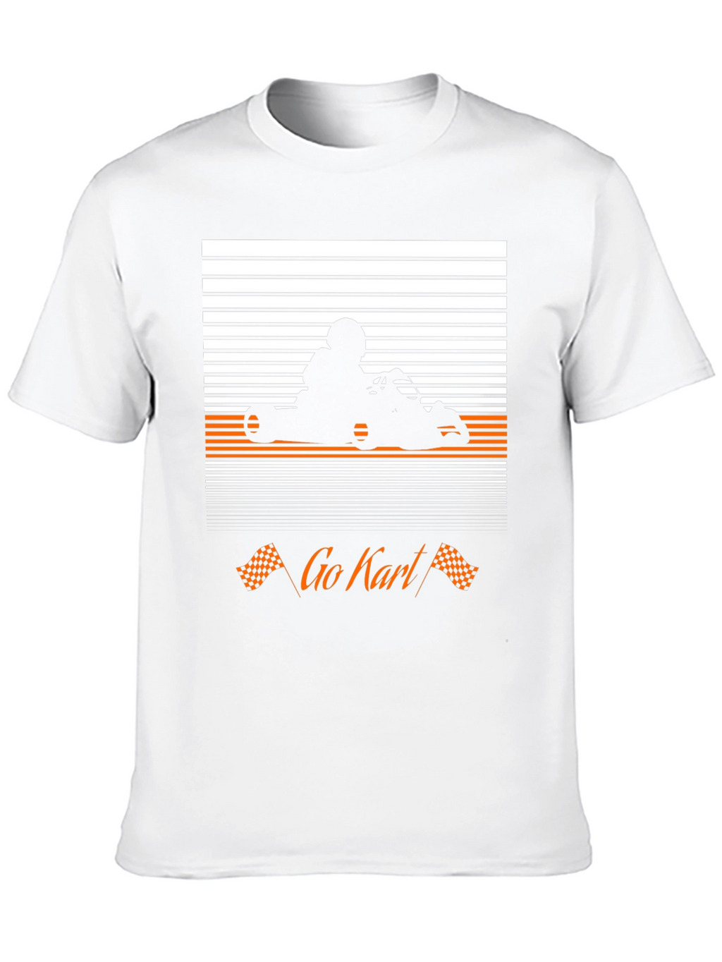 Go Kart Racer T-Shirt - Black Graphic Tee