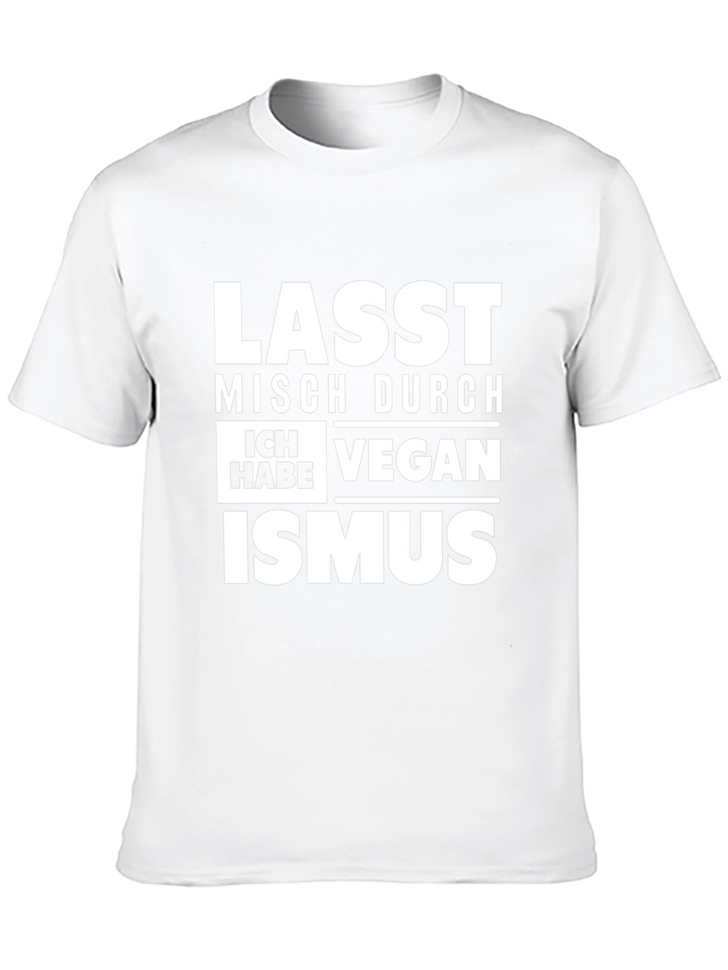 Vegan Ismus T-Shirt - Funny German Vegan Slogan