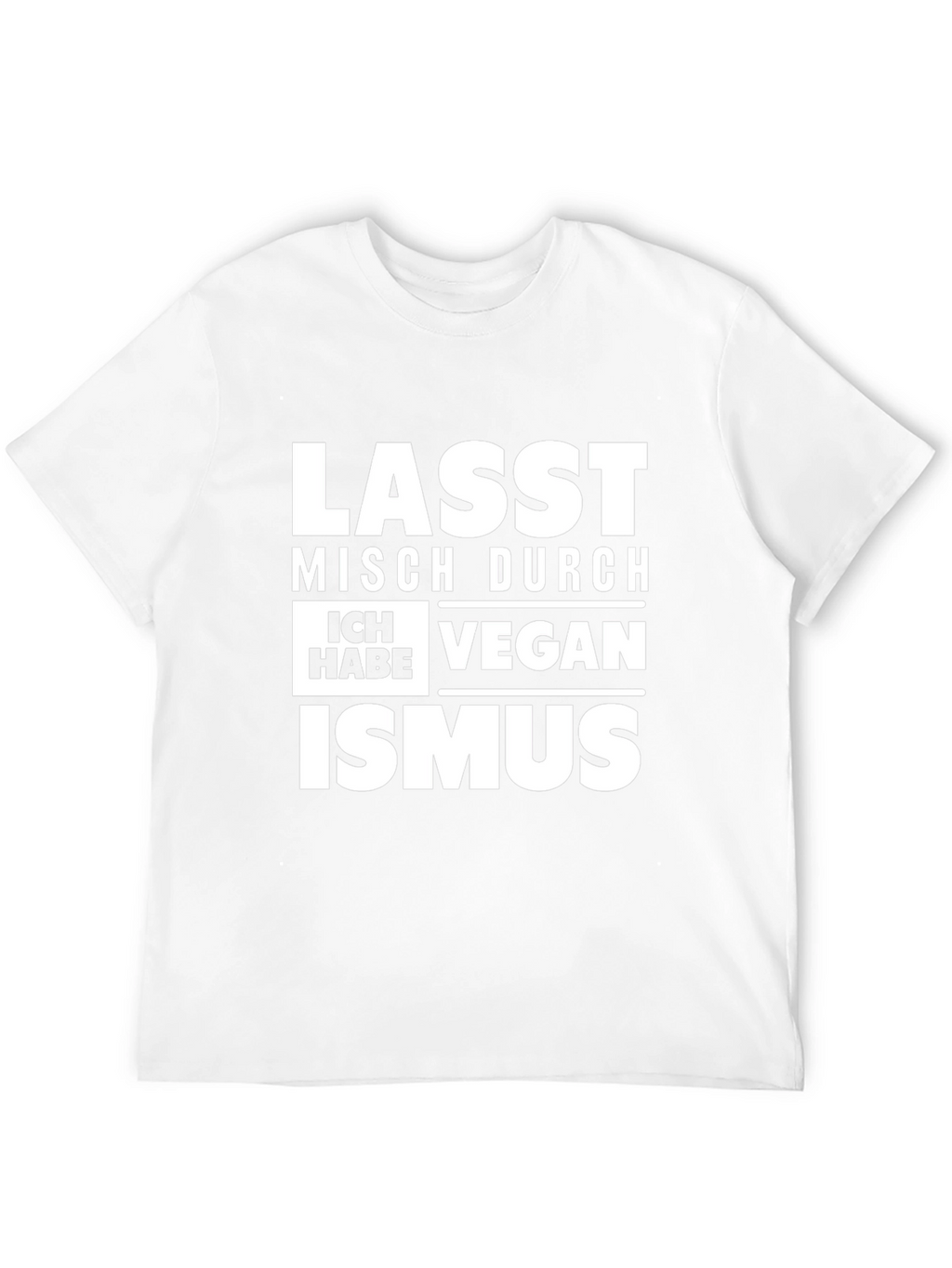 Vegan Ismus T-Shirt - Funny German Vegan Slogan