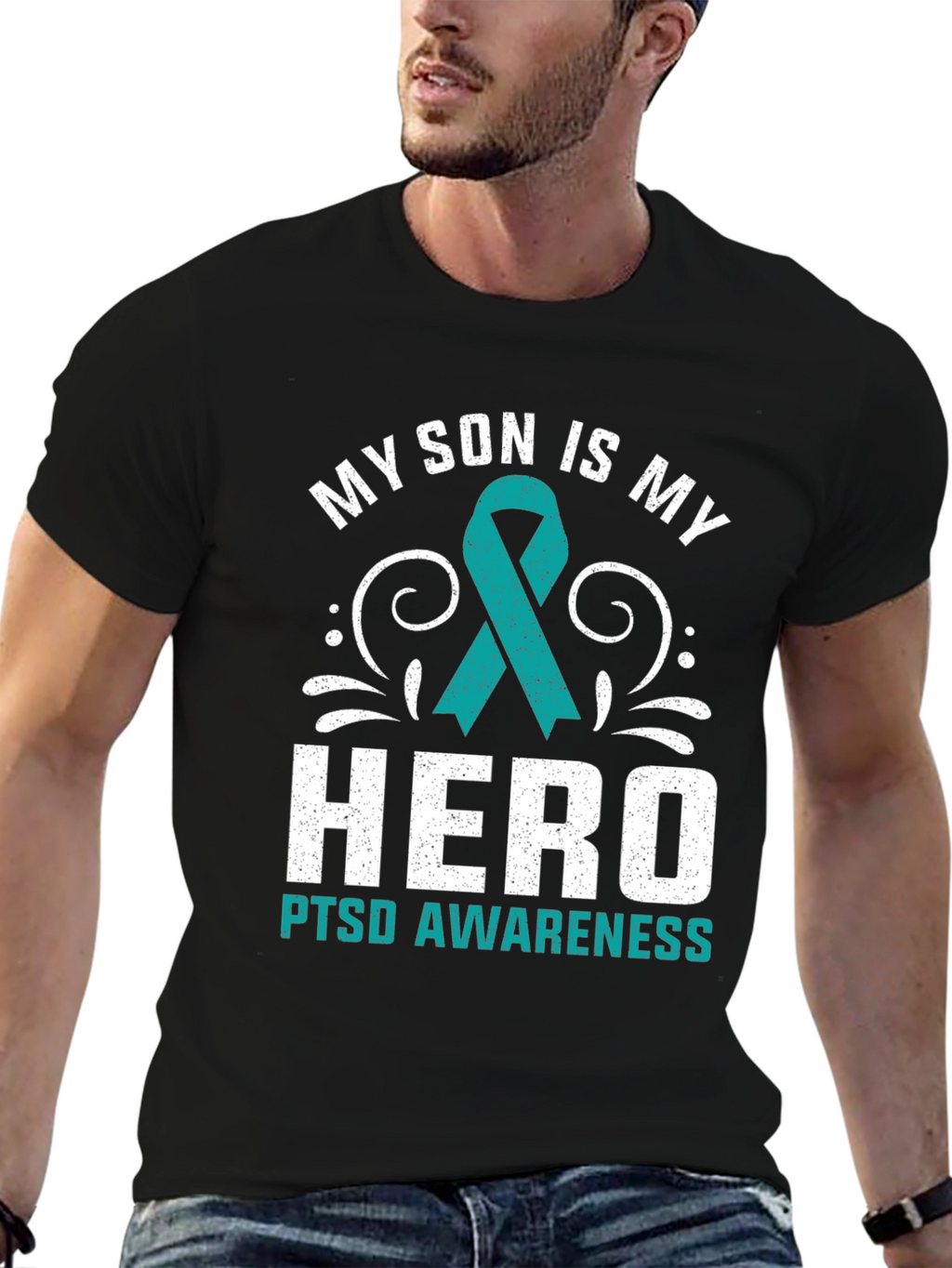 My Son is My Hero PTSD Awareness T-Shirt