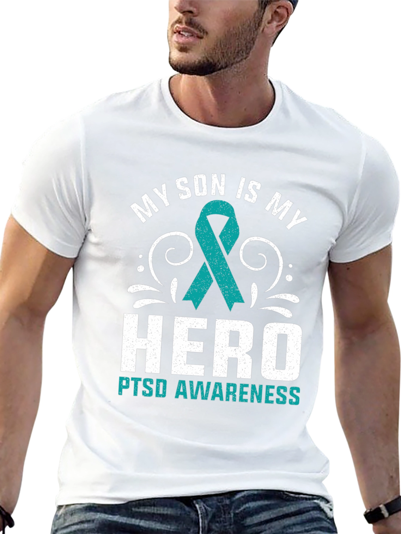 My Son is My Hero PTSD Awareness T-Shirt