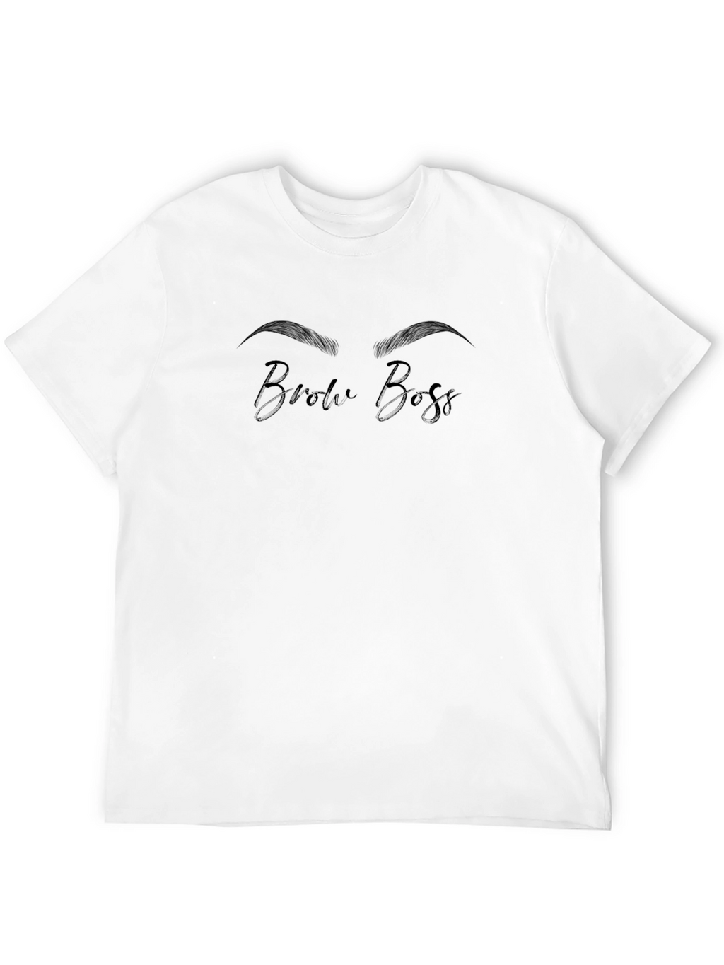 Brow Boss T-Shirt - Stylish Eyelash Graphic Tee