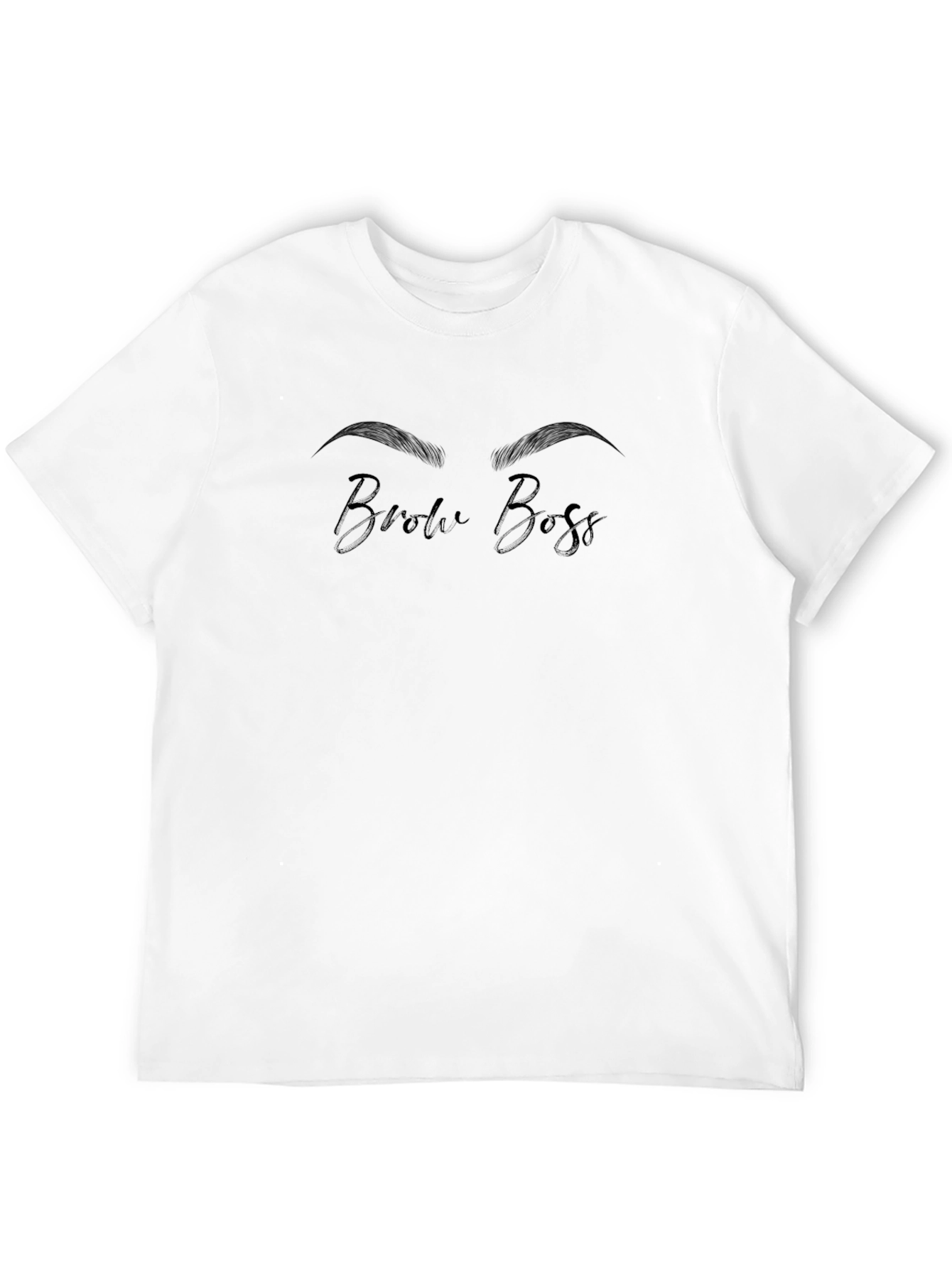 Brow Boss T-Shirt - Stylish Eyelash Graphic Tee