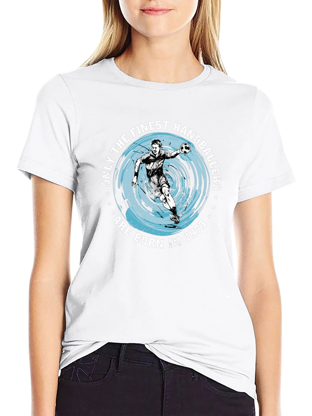 Finest Handballers Born in 1973 Graphic T-Shirt
