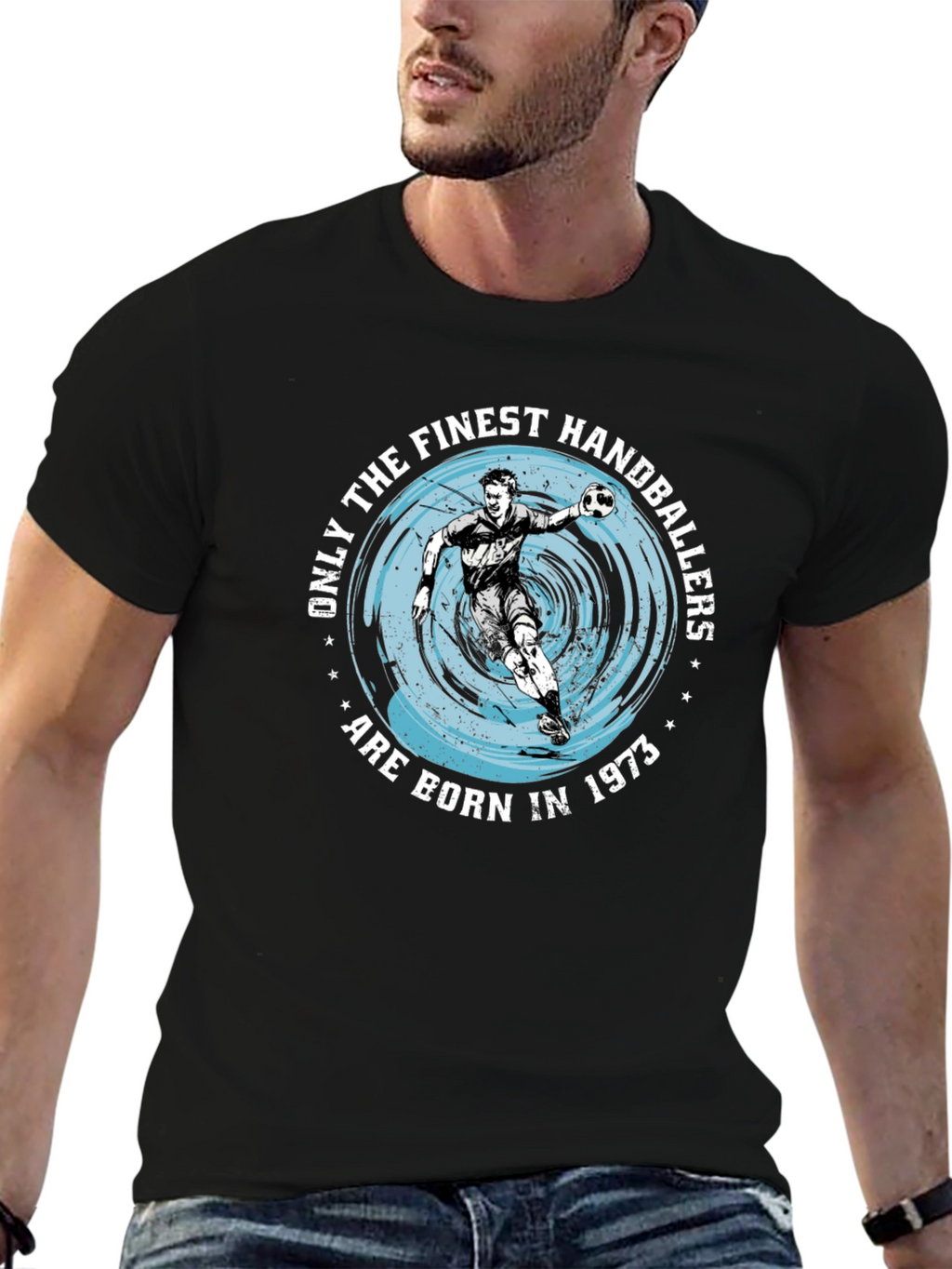 Finest Handballers Born in 1973 Graphic T-Shirt