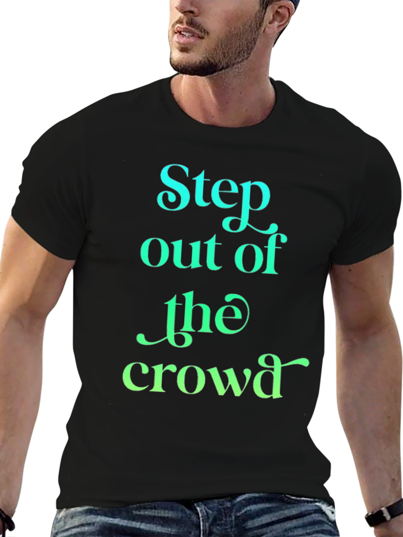 Step Out of the Crowd Graphic Tee