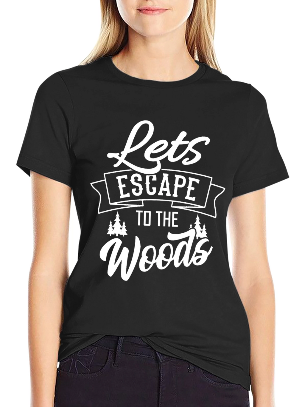 Lets Escape to the Woods Graphic Tee