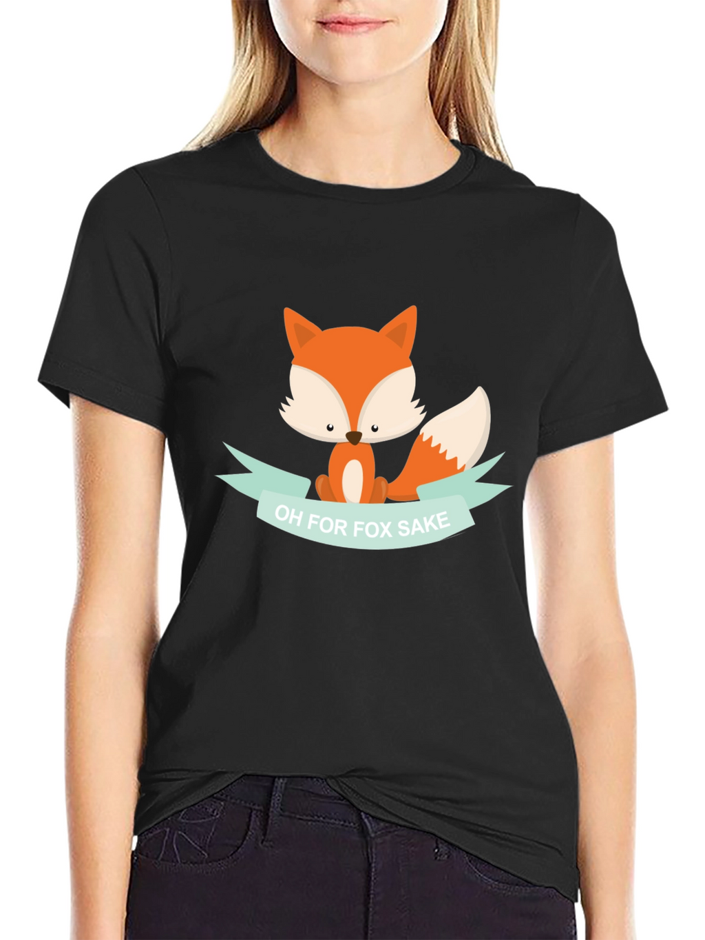 Funny Fox T-Shirt - Oh for Fox Sake!