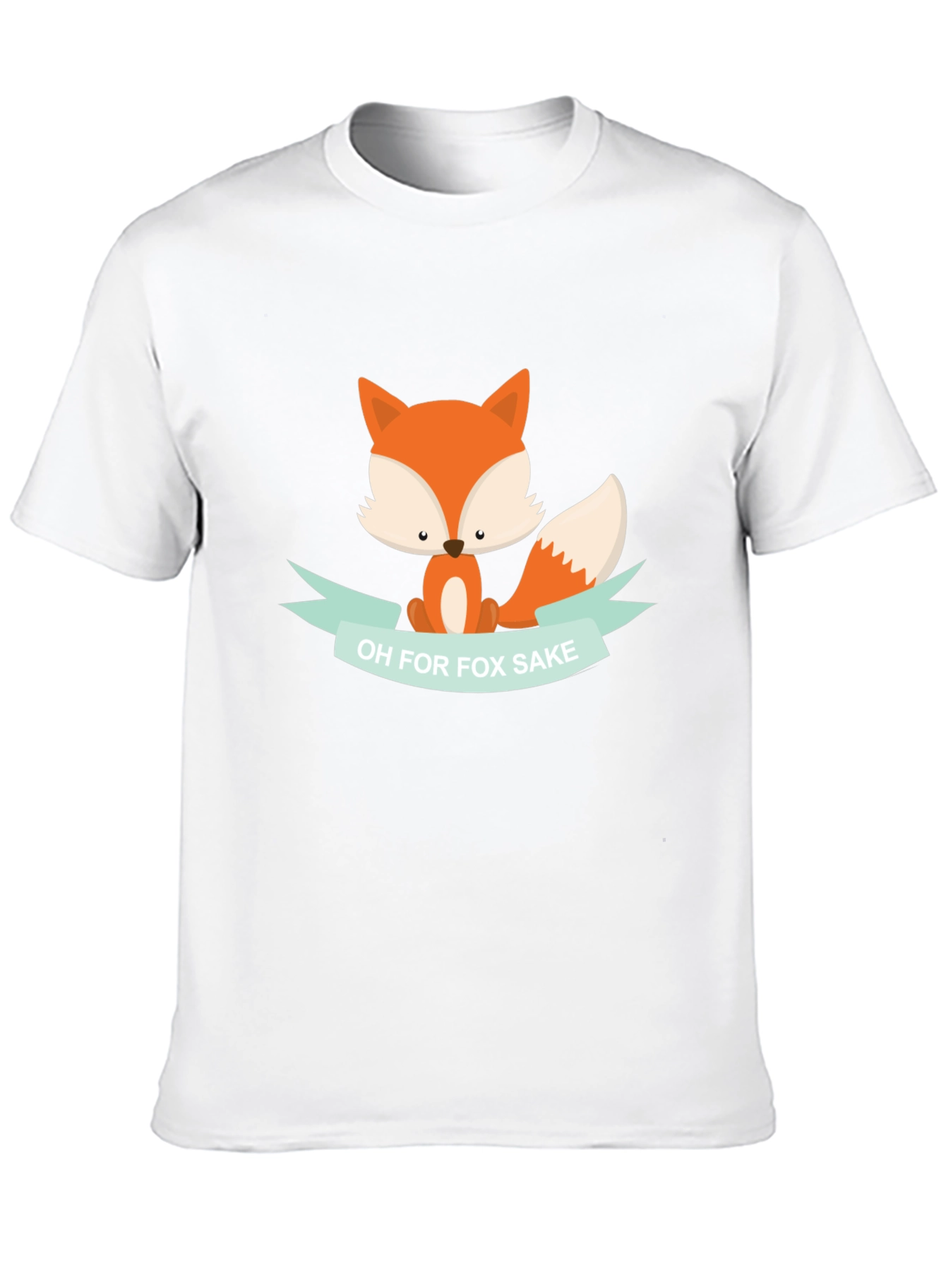 Funny Fox T-Shirt - Oh for Fox Sake!
