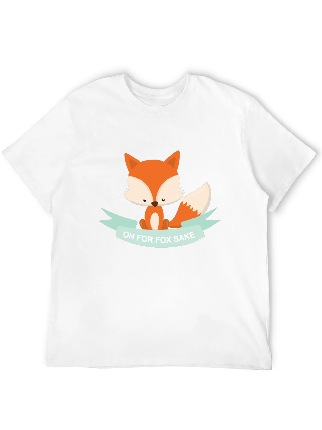 Funny Fox T-Shirt - Oh for Fox Sake!