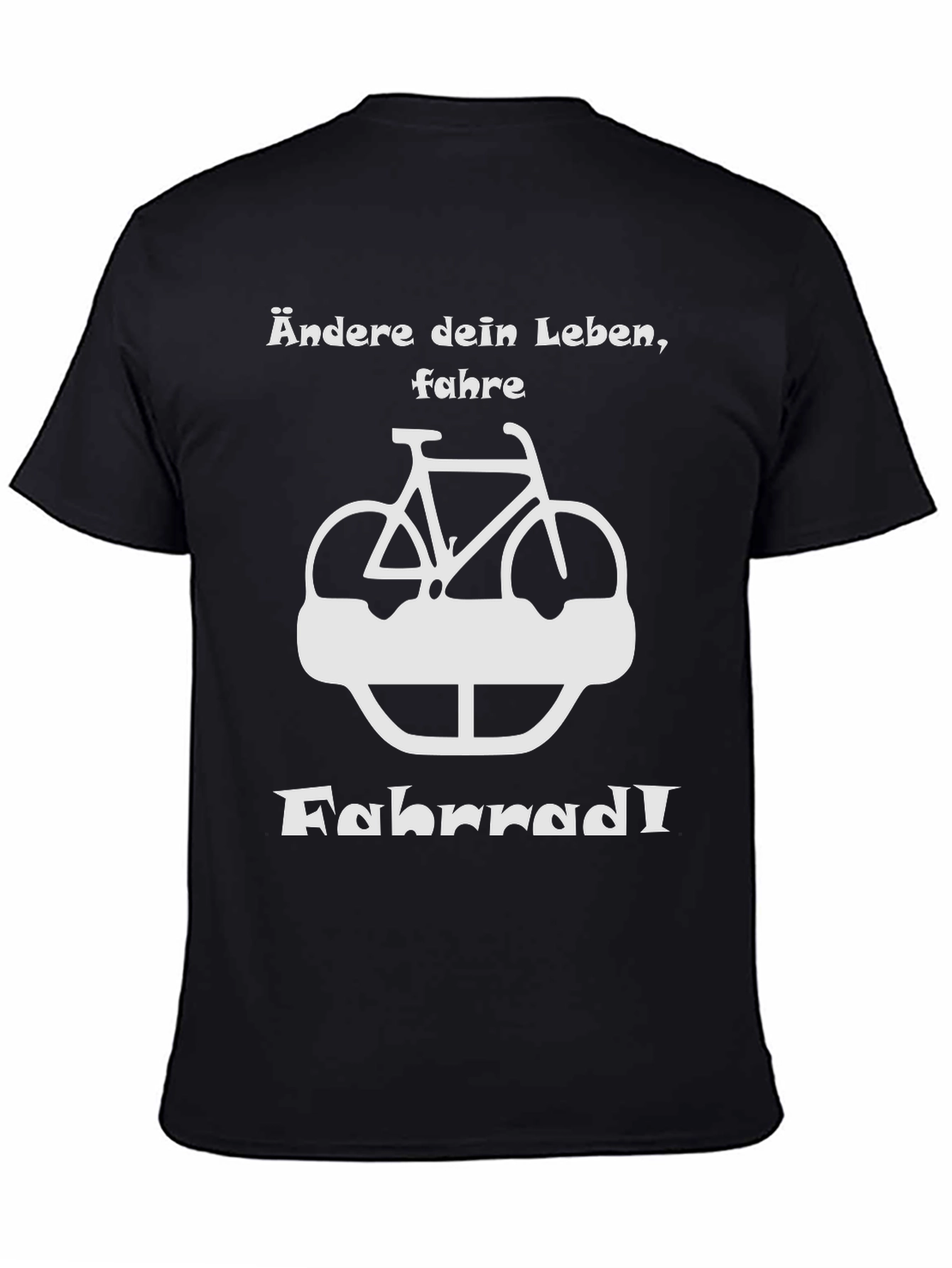 Ändere dein Leben Fahrrad T-Shirt