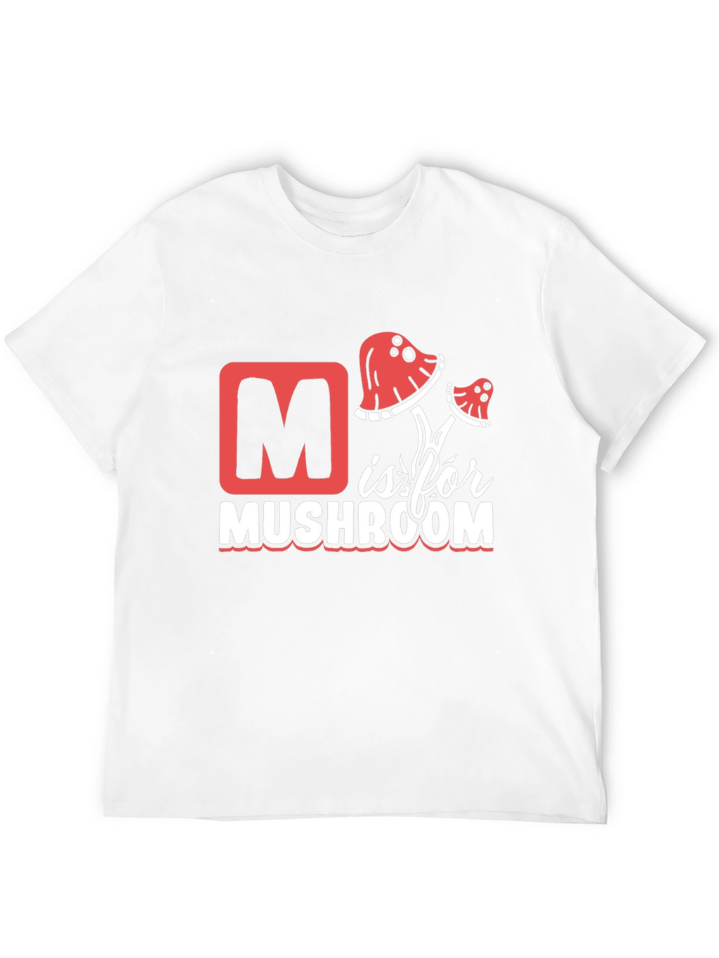 M is for Mushroom Graphic Tee