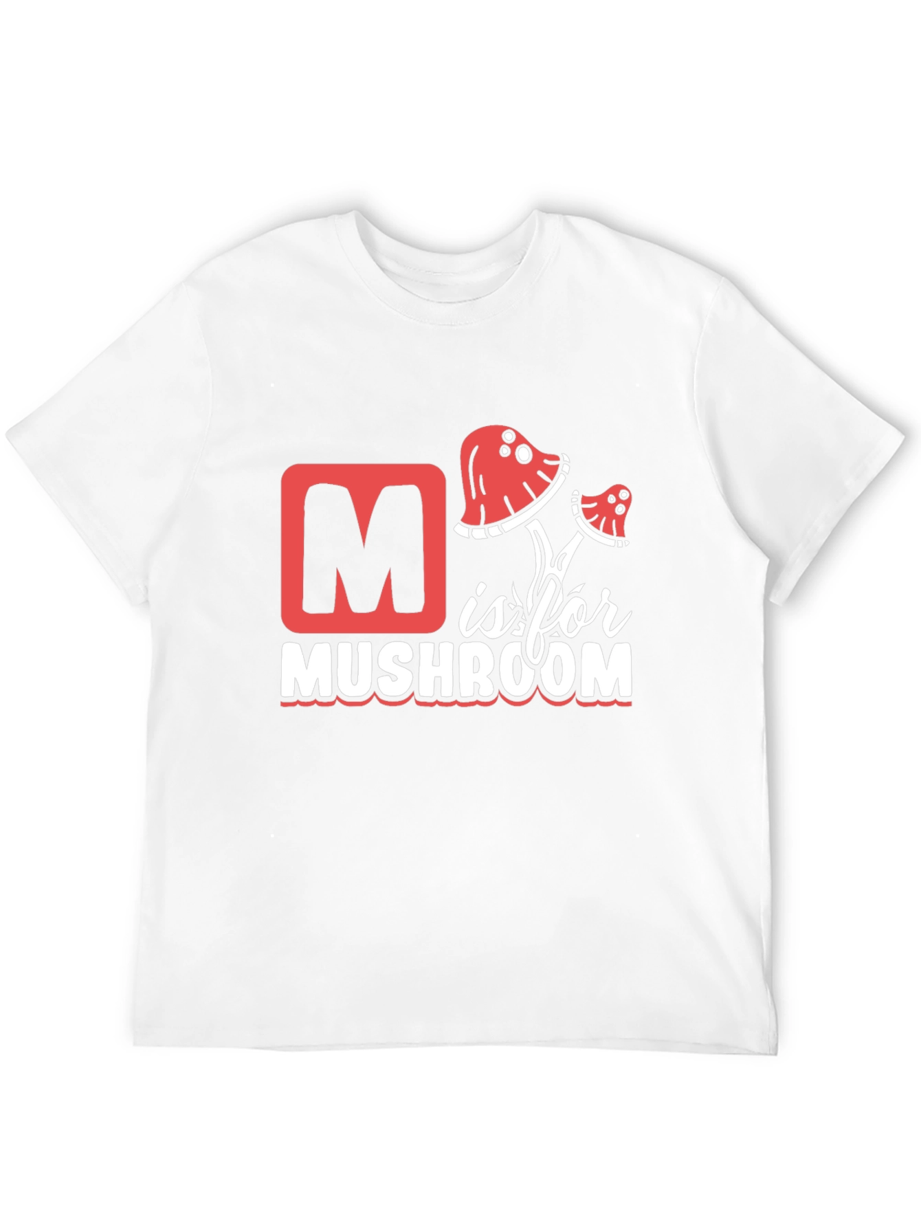 M is for Mushroom Graphic Tee
