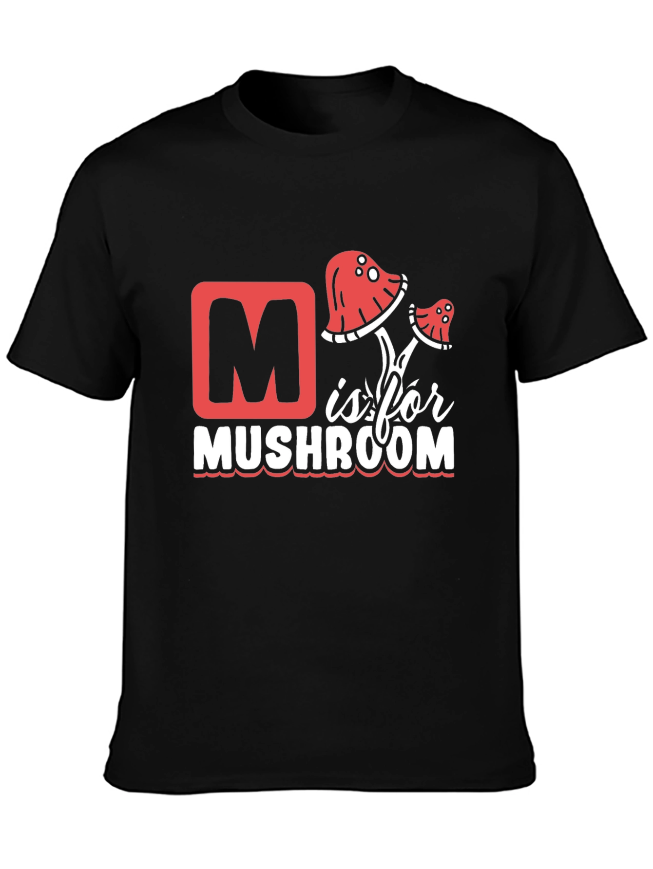 M is for Mushroom Graphic Tee