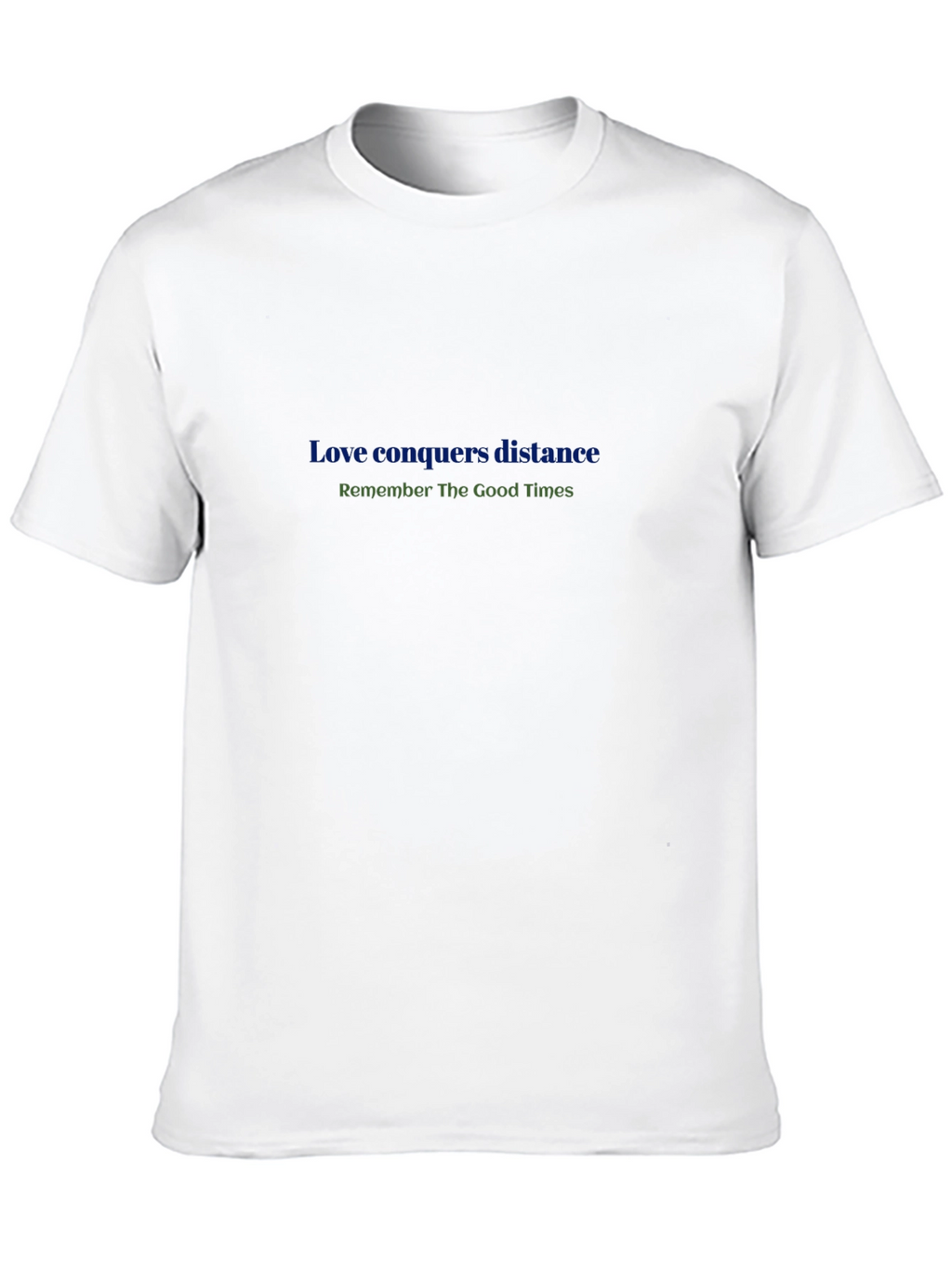 Love Conquers Distance Graphic Tee - Comfort Fit
