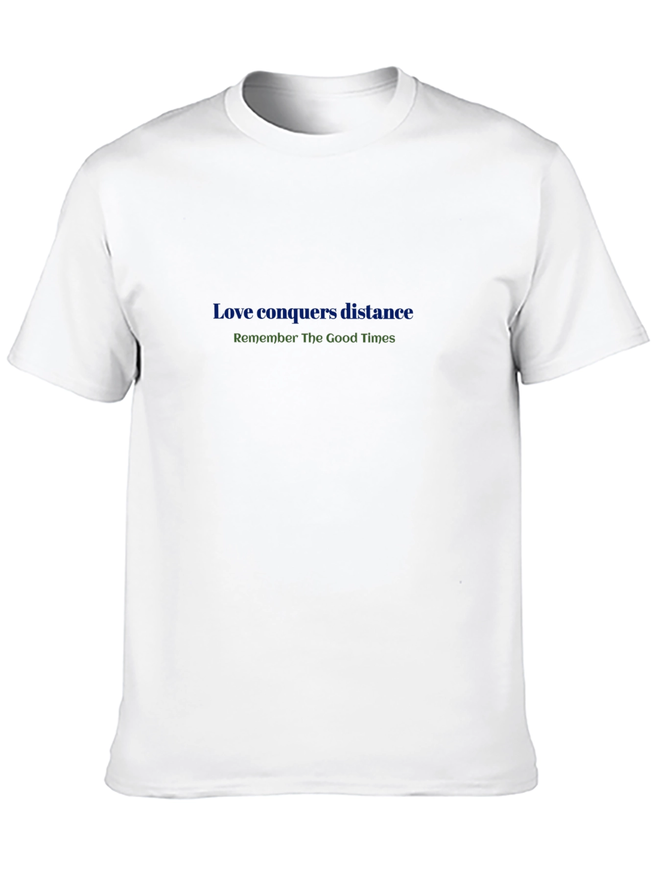 Love Conquers Distance Graphic Tee - Comfort Fit