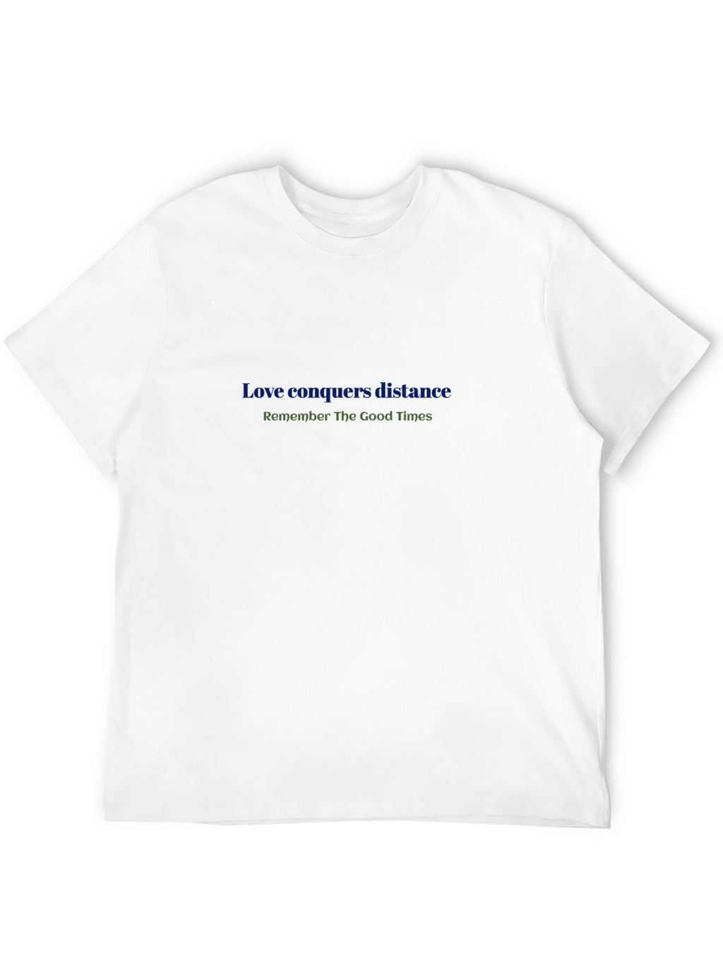 Love Conquers Distance Graphic Tee - Comfort Fit