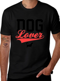 Dog Lover Black T-Shirt