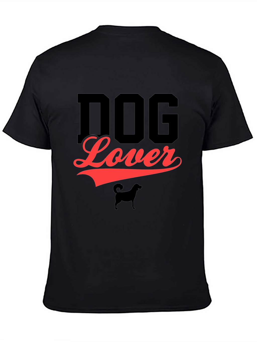 Dog Lover Black T-Shirt