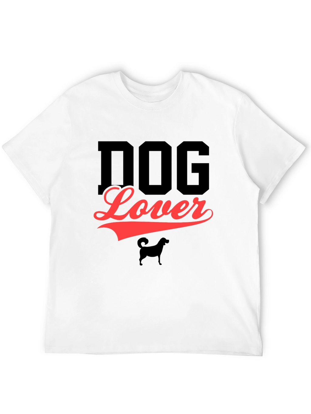 Dog Lover Black T-Shirt