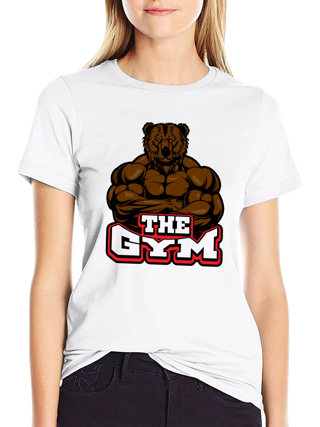 The Gym Bear Graphic Tee