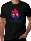 Salty Reefer Black Graphic Tee