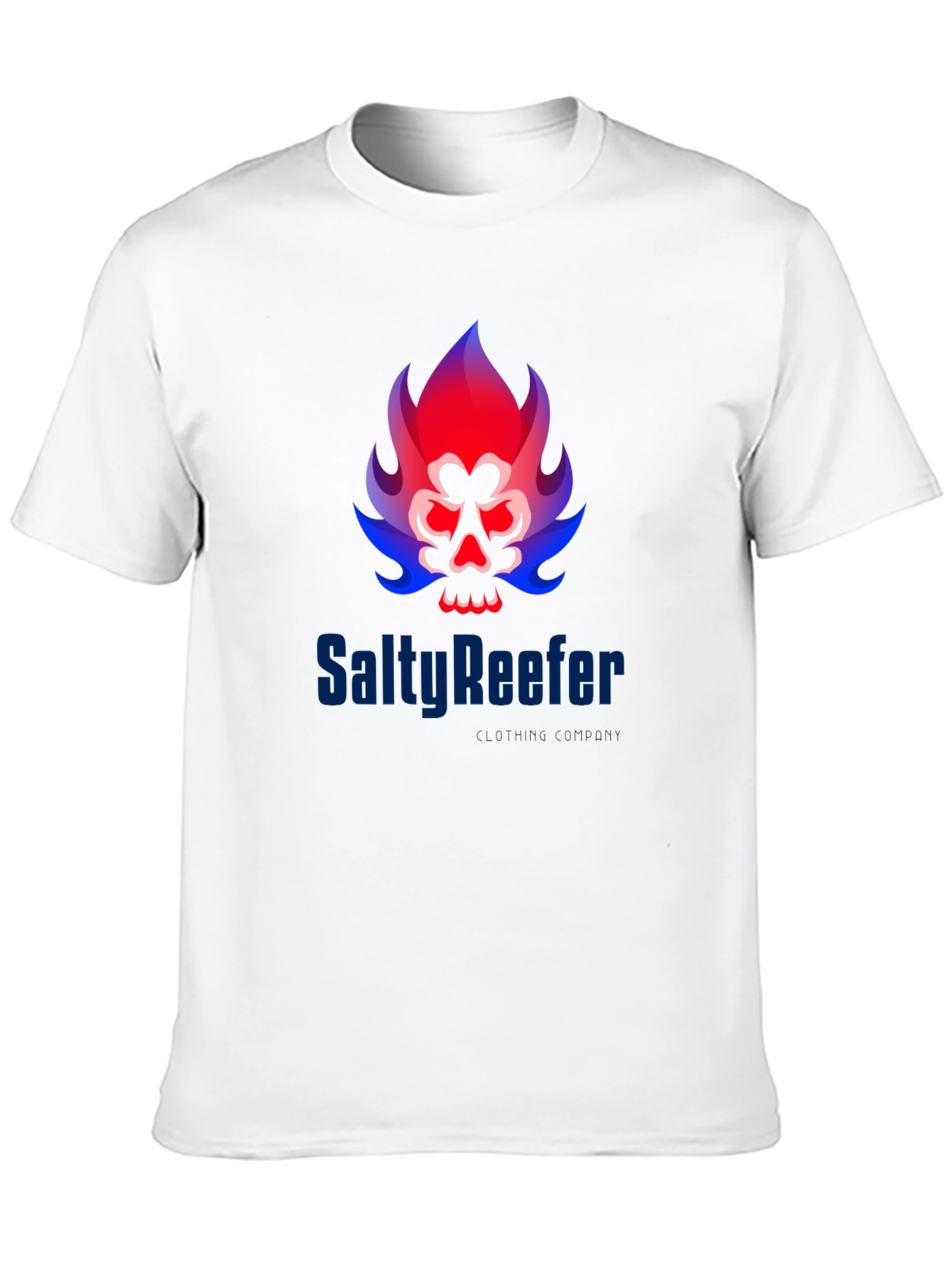 Salty Reefer Black Graphic Tee