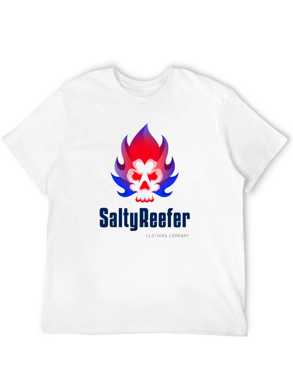 Salty Reefer Black Graphic Tee
