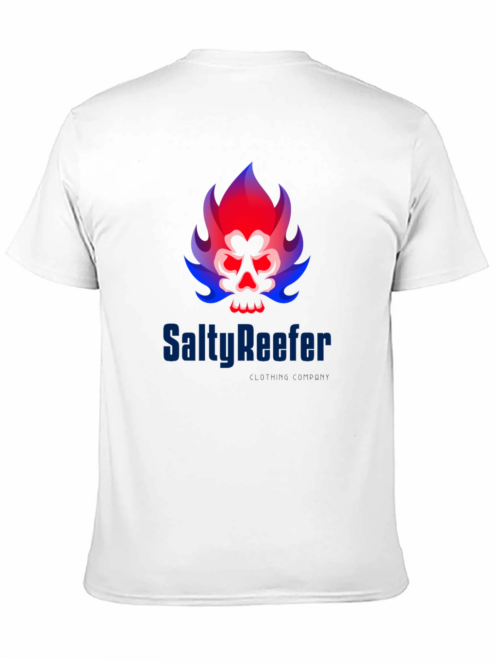 Salty Reefer Black Graphic Tee