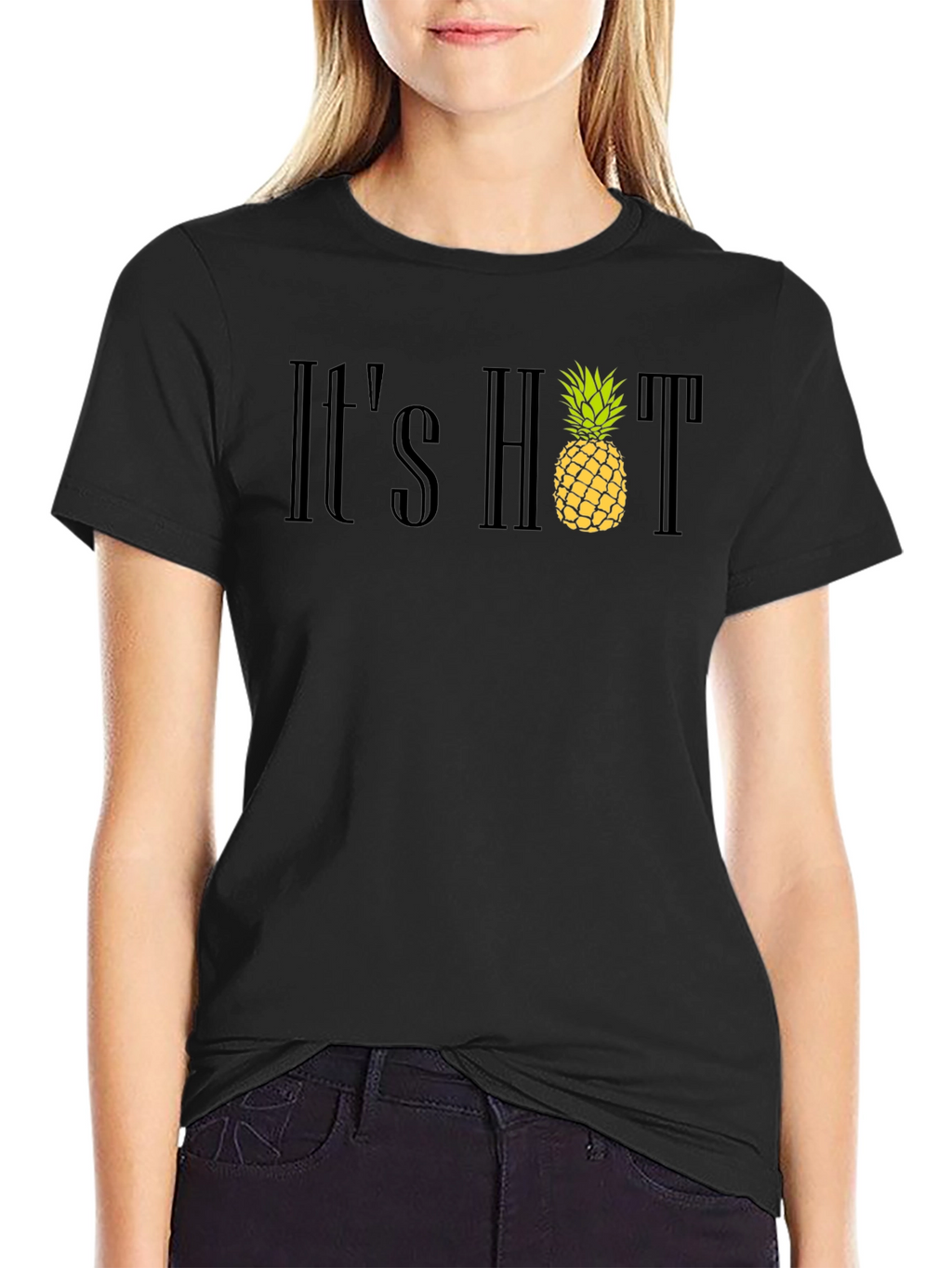 Its Hot Pineapple T-Shirt - Summer Style