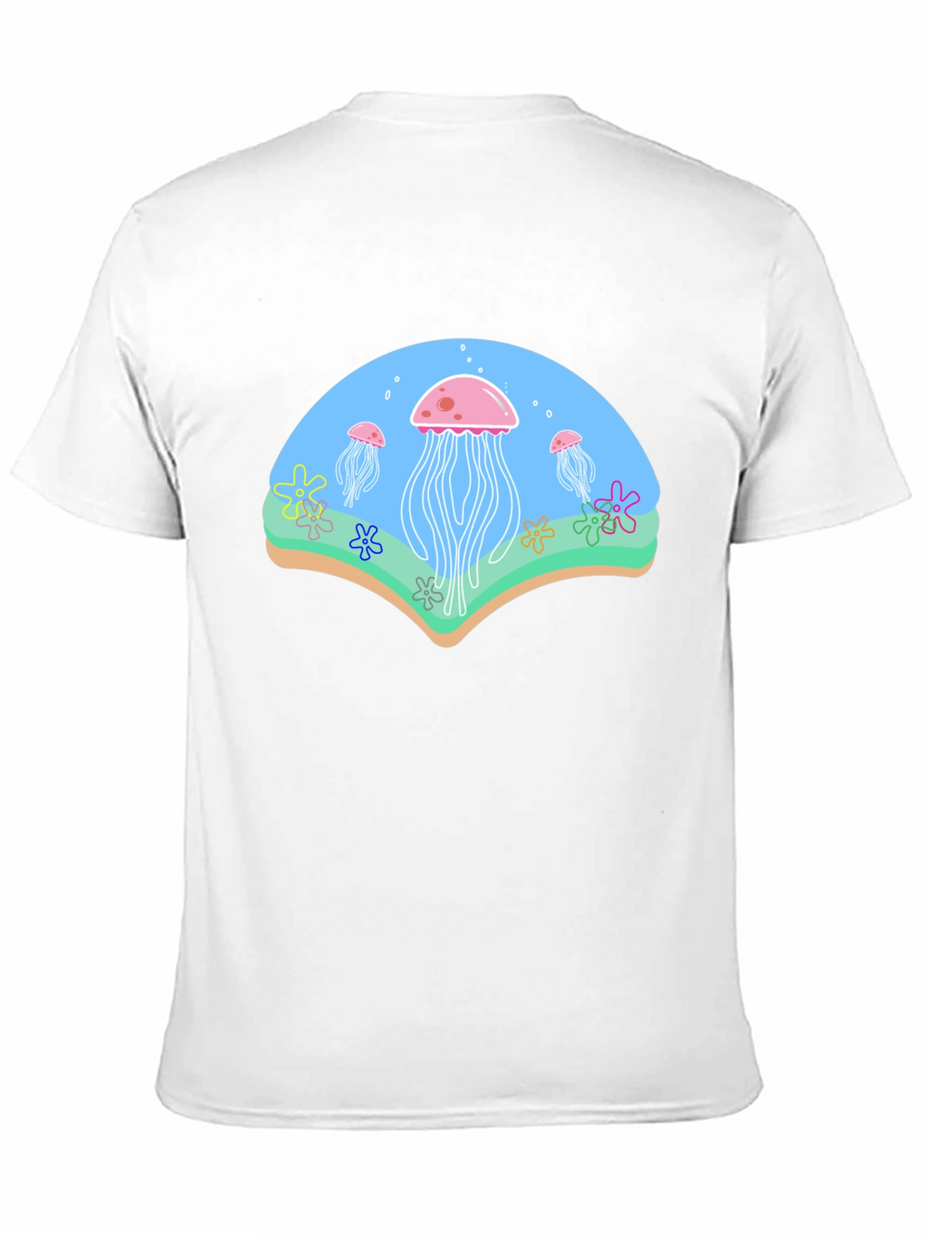 Jellyfish Graphic Black T-Shirt