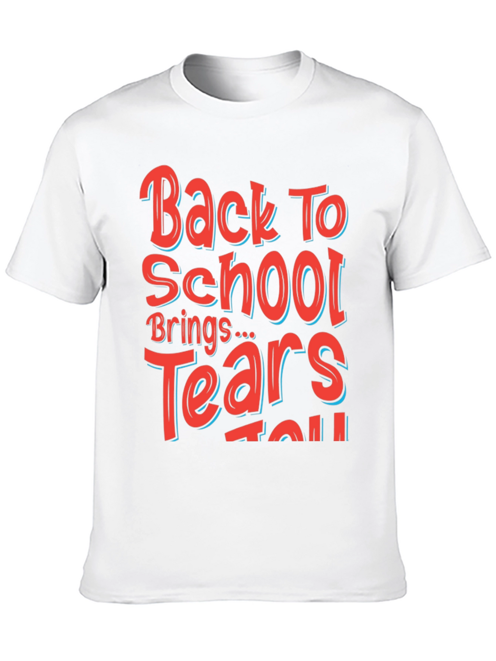 Back to School Graphic Tee - Mens Black T-Shirt