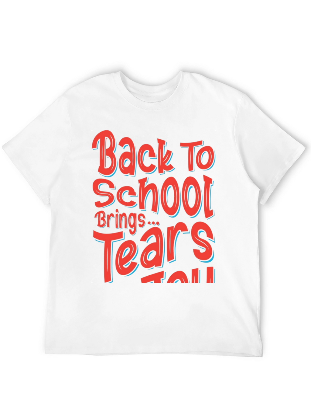 Back to School Graphic Tee - Mens Black T-Shirt