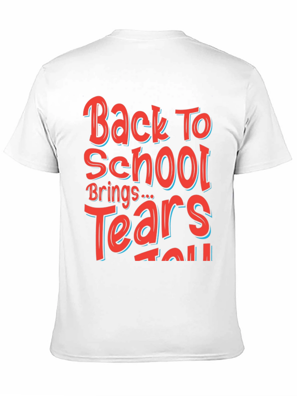 Back to School Graphic Tee - Mens Black T-Shirt