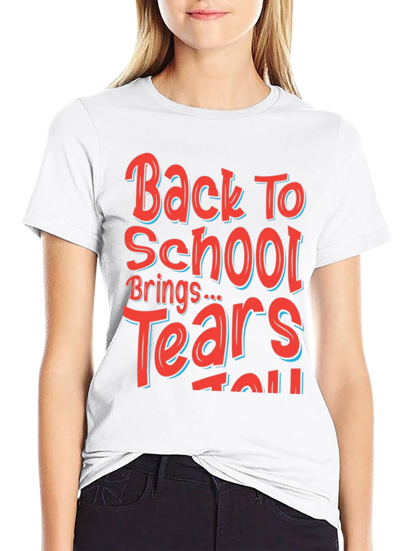 Back to School Graphic Tee - Mens Black T-Shirt