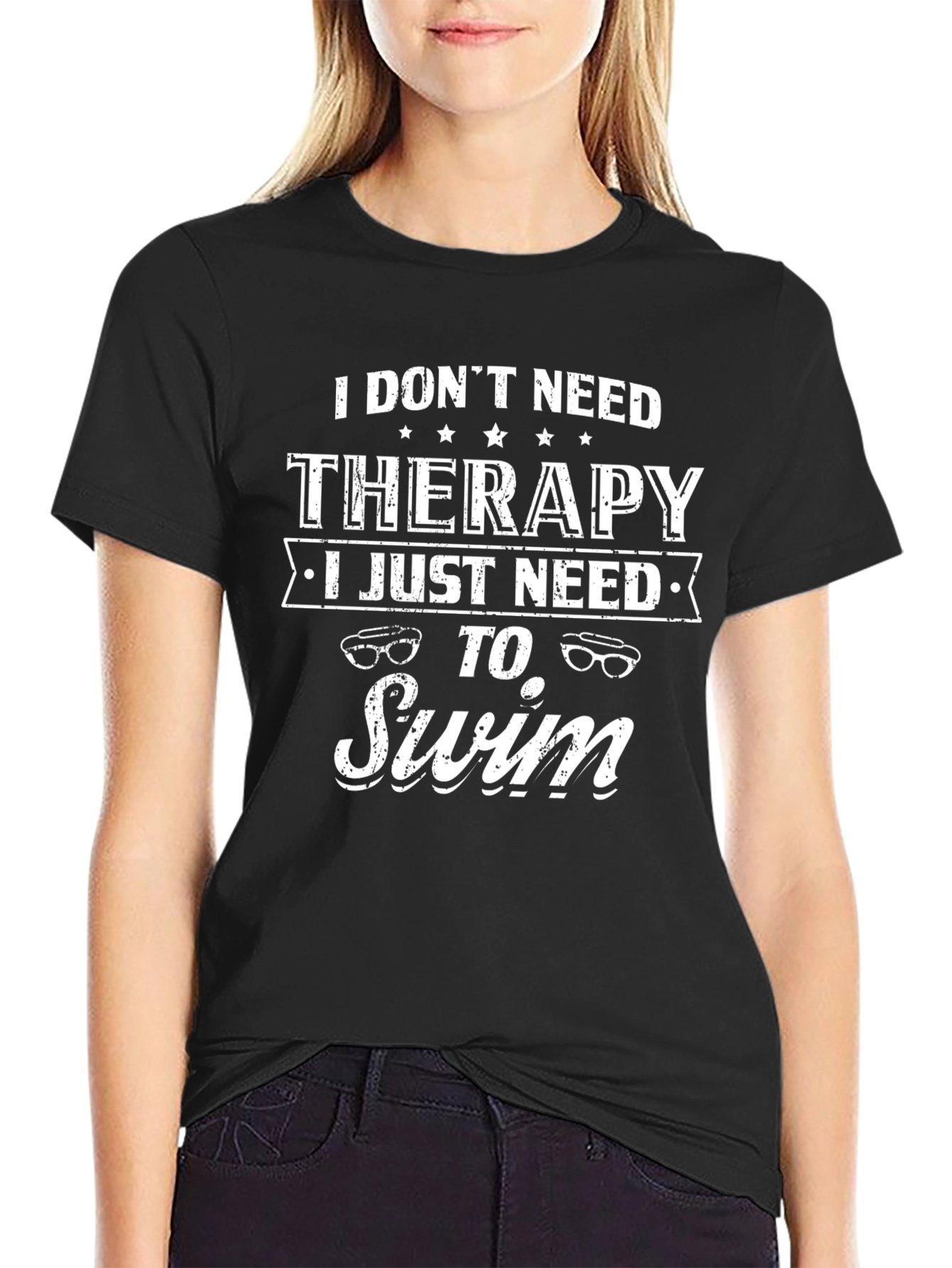 Swim Therapy Graphic Tee