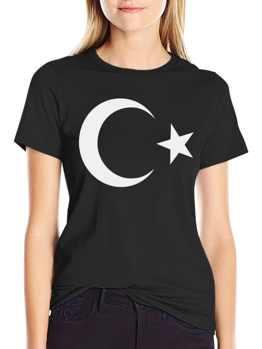 Turkish Flag T-Shirt - Crescent Moon and Star