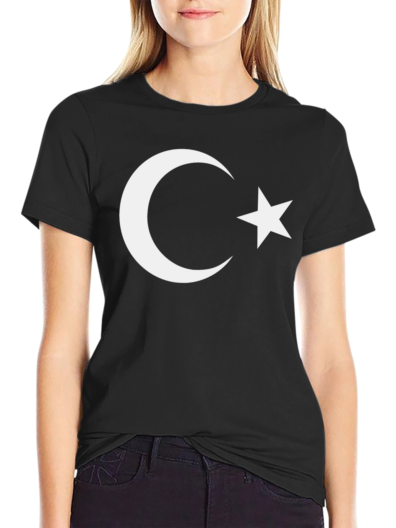 Turkish Flag T-Shirt - Crescent Moon and Star