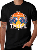 Floral Bull Graphic Tee